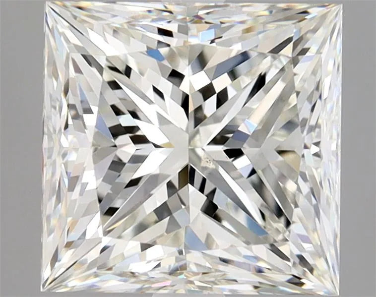 3.01ct Princess Natural Diamond (Colour I, Clarity VS2, GIA Certified)