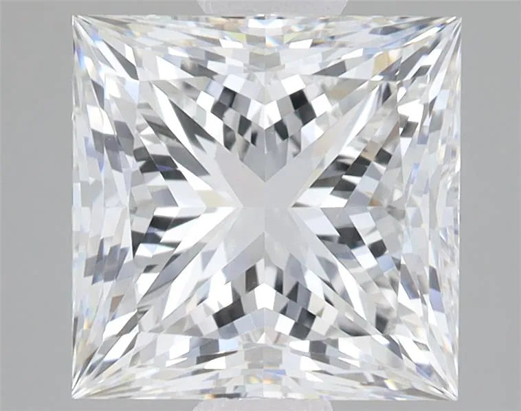 3.03ct Princess Lab Grown Diamond (Colour F, Clarity VVS2, IGI Certified)