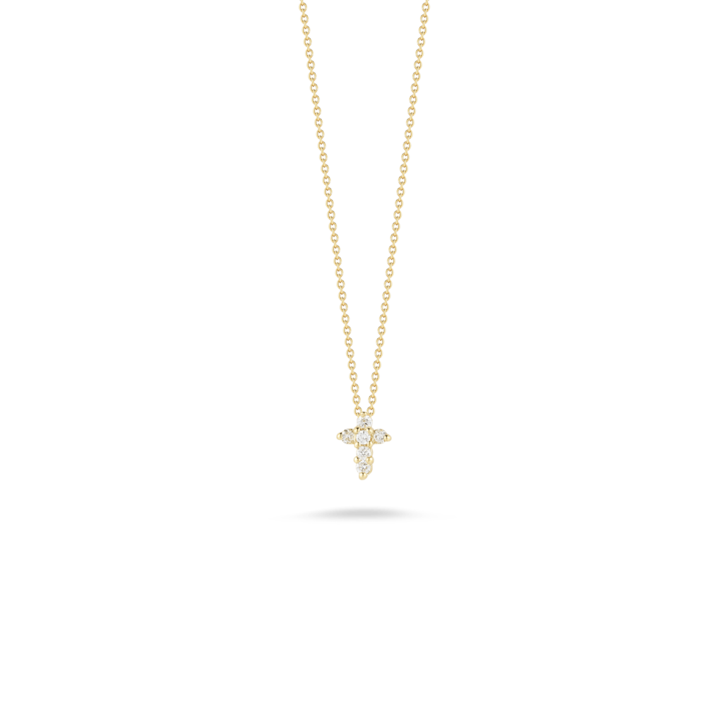001883AWCHX0 - Roberto Coin Baby Cross Pendant – H.L. Gross