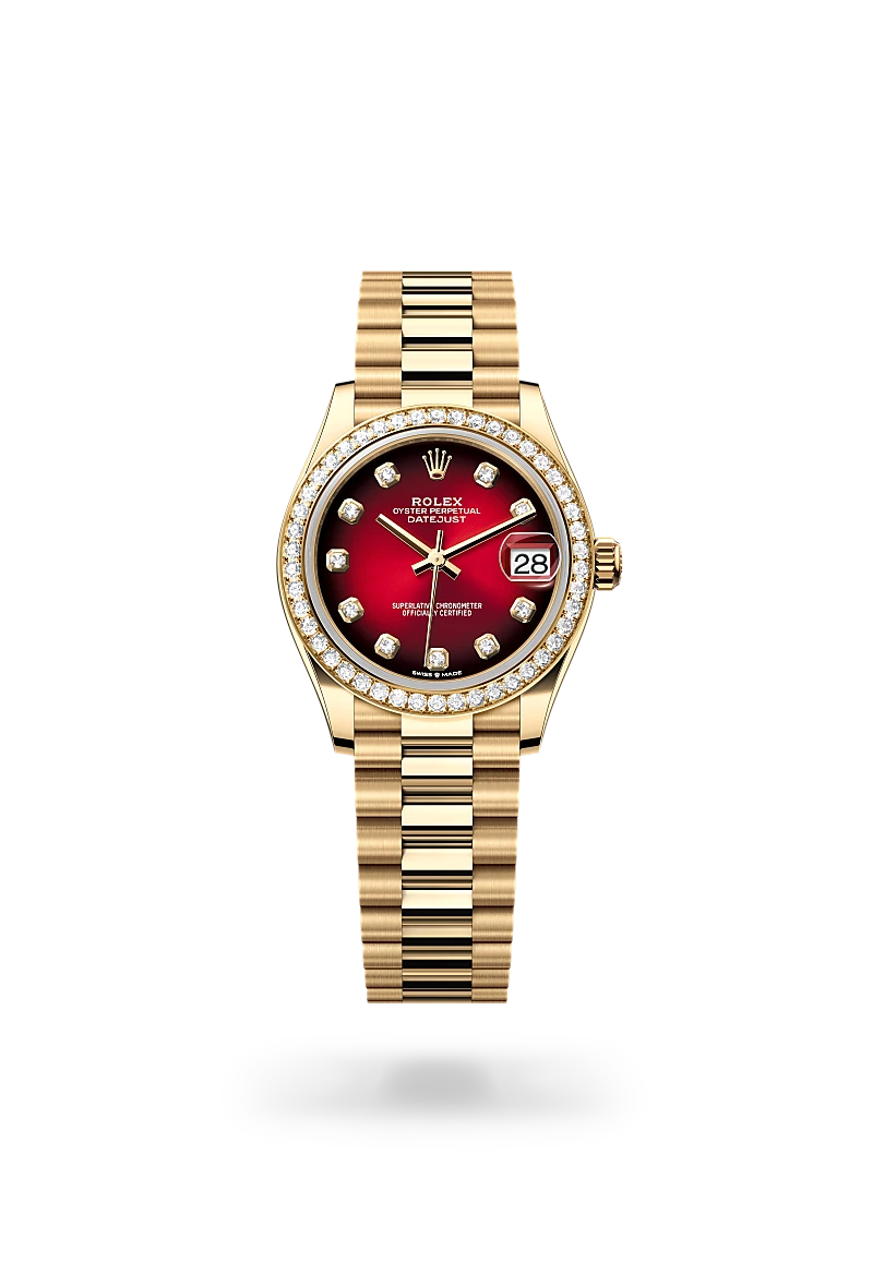 Rolex Datejust 18 ct yellow gold M278288RBR-0041 | H.L. Gross