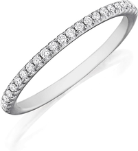 Henri Daussi Straight Pave Diamond Band Henri Daussi Straight Pave Diamond Band