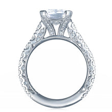 Tacori RoyalT Graduated Prong Set Emerald Cut Diamond Engagement Ring Tacori RoyalT Graduated Prong Set Emerald Cut Diamond Engagement Ring