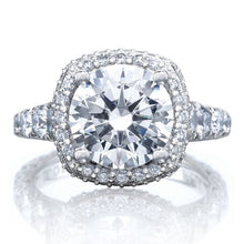 Tacori RoyalT Diamond Engagement Ring w/ Cushion Bloom Tacori RoyalT Diamond Engagement Ring w/ Cushion Bloom