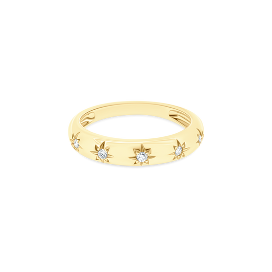 .05ct 14k Yellow Gold Diamond Ring, SKU 130-2084