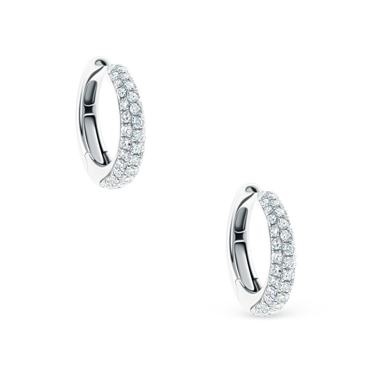 .21ct 14k White Gold Diamond Ear Cuff, SKU 150-6531