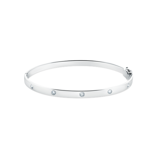 .25ct 18k Gold Diamond Bangle — photo 1 of 2