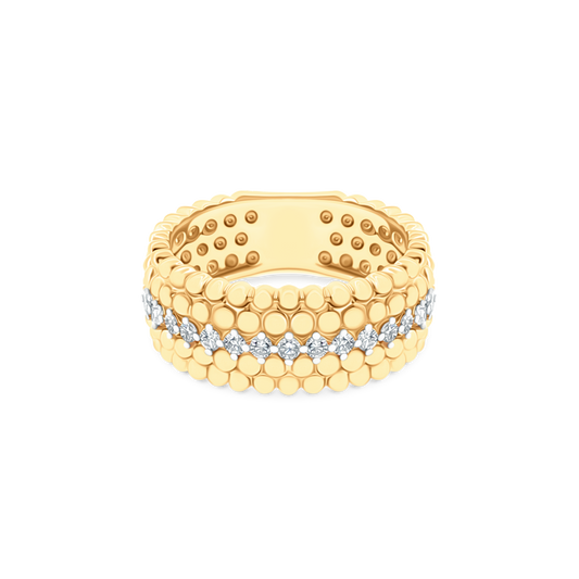 .28ct 14k Yellow Gold Diamond Ring, SKU 130-2080