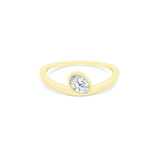.36ct 14k Yellow Gold Diamond Ring - SKU 130-2014