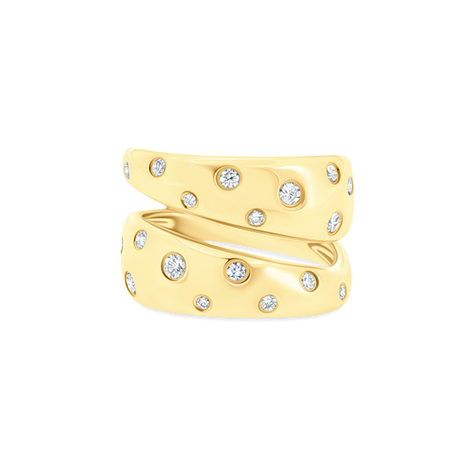 .37ct 14k Yellow Gold Diamond Ring, SKU 130-2078