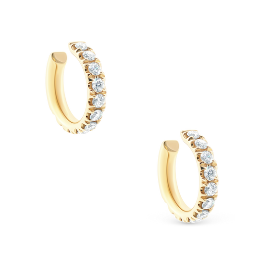 .41ct 14k Yellow Gold Diamond Ear Cuff, SKU 150-6539