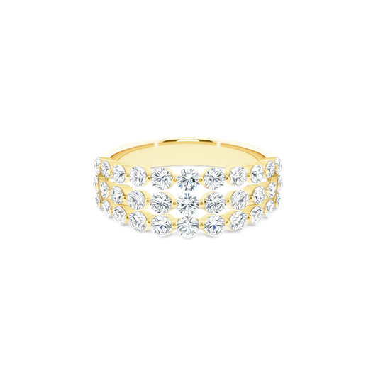 .80ct 14k Yellow Gold Diamond Band - SKU 110-9114