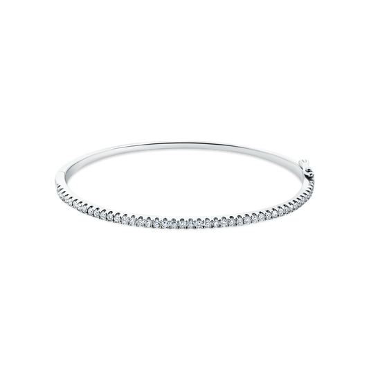 .85ct 18k Gold Diamond Bangle — photo 1 of 2
