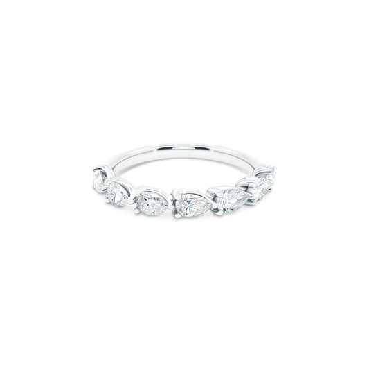 .92ct Pear Shaped Diamond Wedding Ring — photo 1 of 3