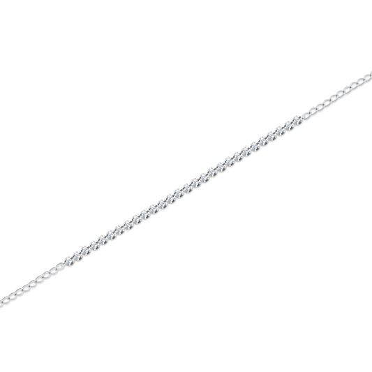 .98ct 14k White Gold Diamond Bracelet — photo 1 of 1
