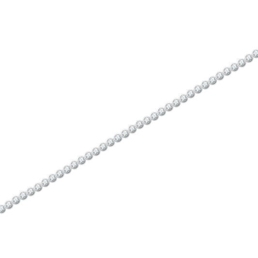 .99ct 14k White Gold Diamond Bracelet — photo 1 of 1
