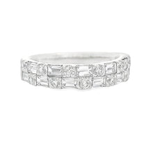 1.00ct 14k White Gold Diamond Band