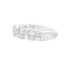 1.00ct 14k White Gold Diamond Band