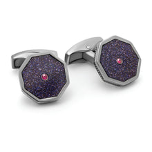 








Sparkling blue goldstone mirrors the night sky, with a sin...
