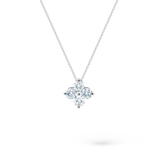 1.00ct 14k White Gold Diamond Pendant, SKU 160-5354