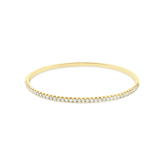1.00ct 18k Gold Diamond Bangle — photo 1 of 4