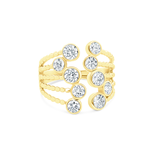 1.13ct 18k Yellow Gold Diamond Ring - SKU 130-2031