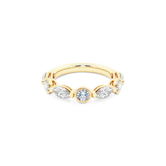1.27ct Mixed Shape Diamond Wedding Ring — photo 1 of 3