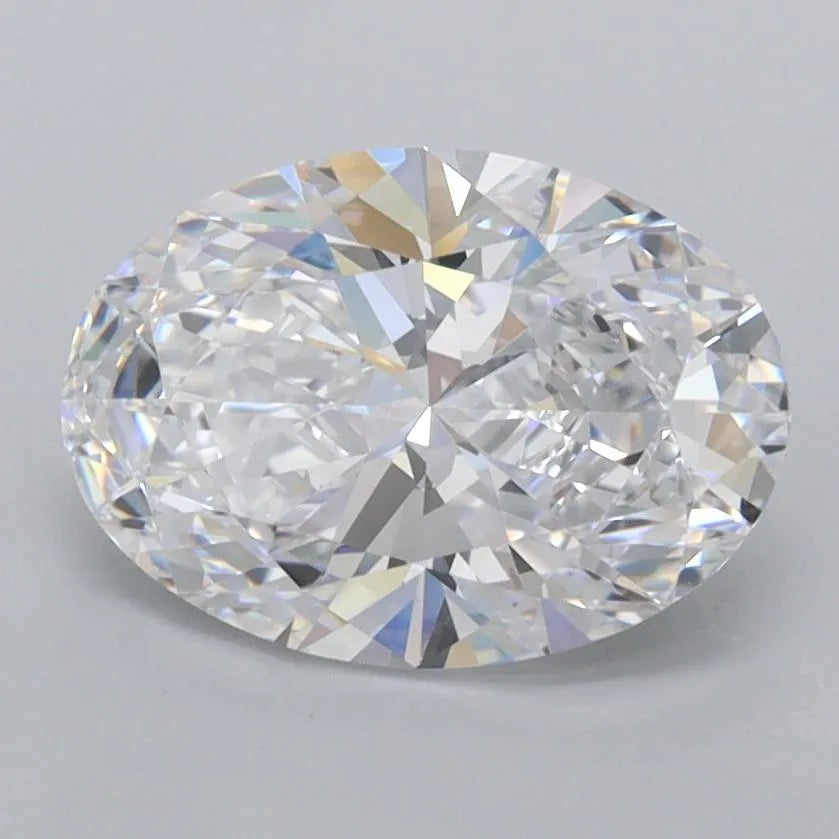 1.93ct Oval Lab Grown Diamond (Colour D, Clarity FL, IGI Certified)