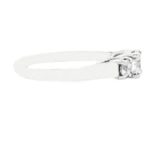 .71ct Three Stone Round Cut Platinum Diamond Engagement Ring