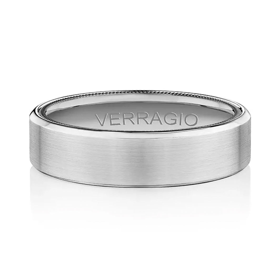 Verragio Satin Finish Men's Wedding Band