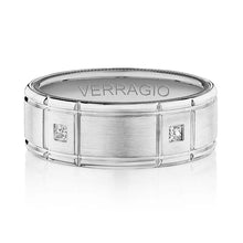 Verragio Satin Finish Diamond Men's Wedding Band