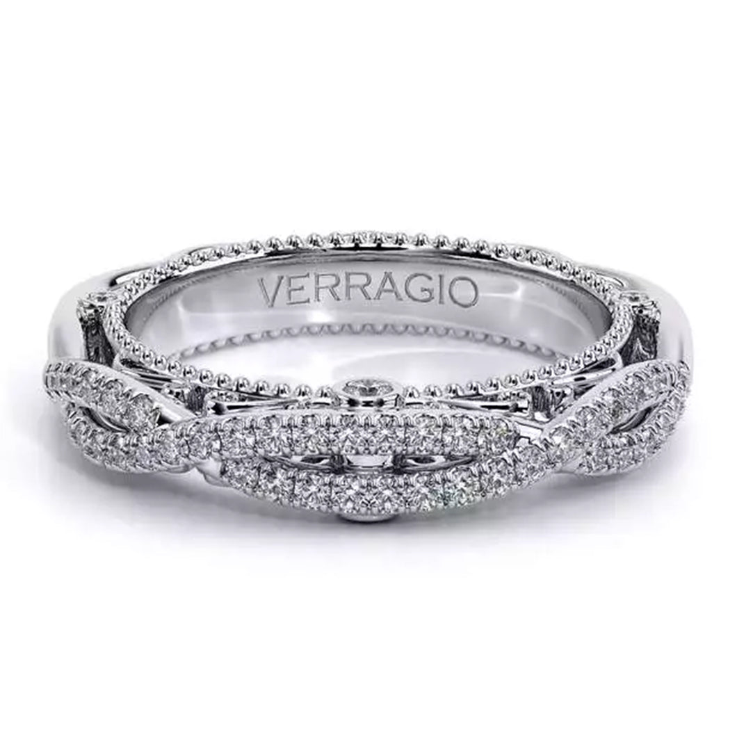 Verragio Twist Diamond Wedding Band