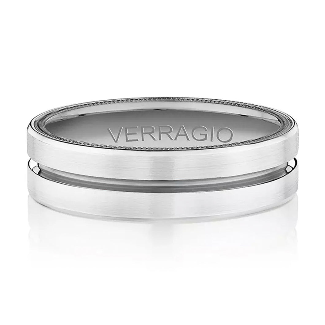 Verragio Matte Finish Men's Wedding Band