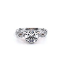 Verragio Twisted Shank Halo Diamond Engagement Ring
