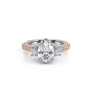 Verragio Three Stone Diamond Engagement Ring