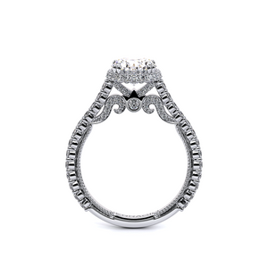This Verragio oval engagement ring features Verragio's handcrafted ...