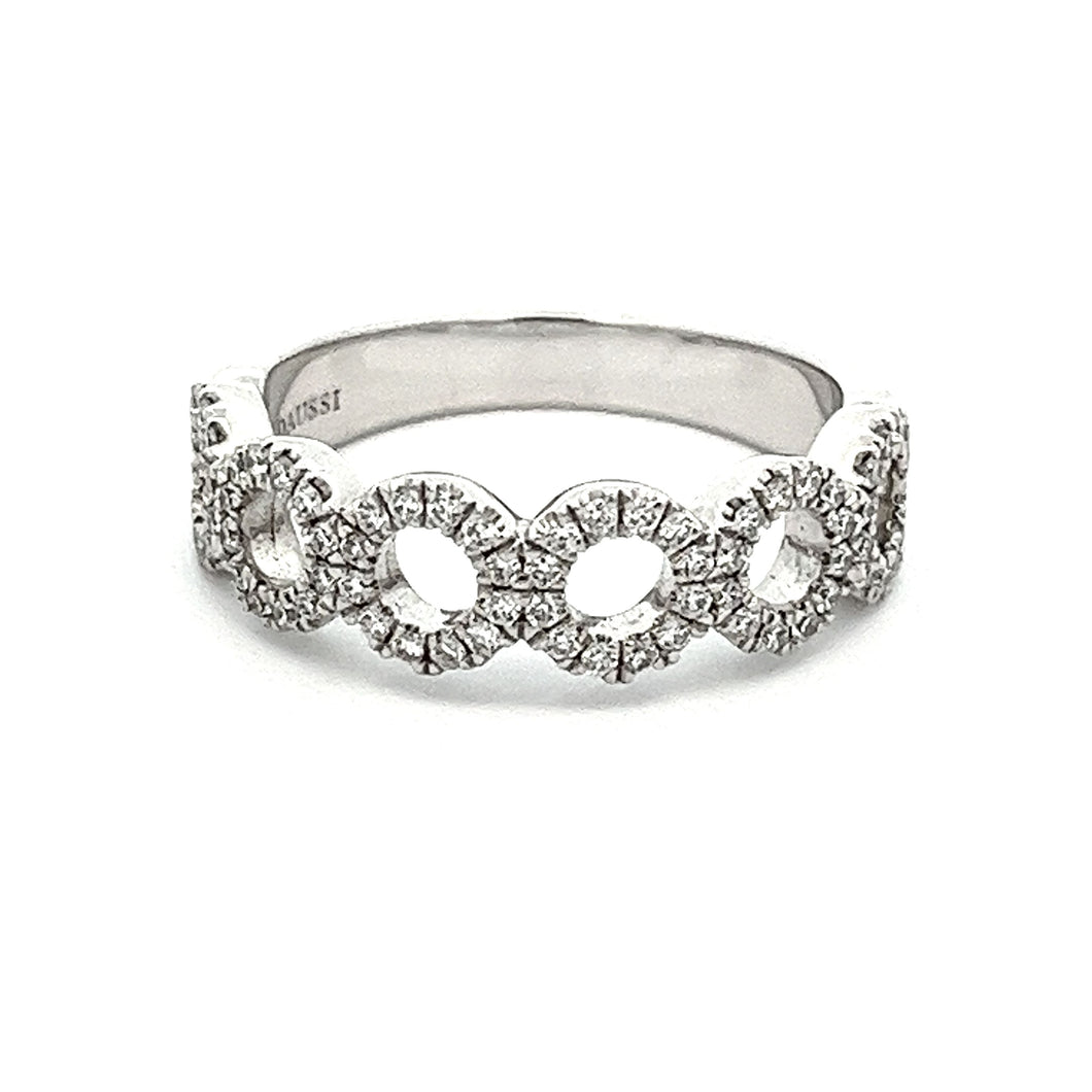.35ct Henri Daussi Diamond Band
