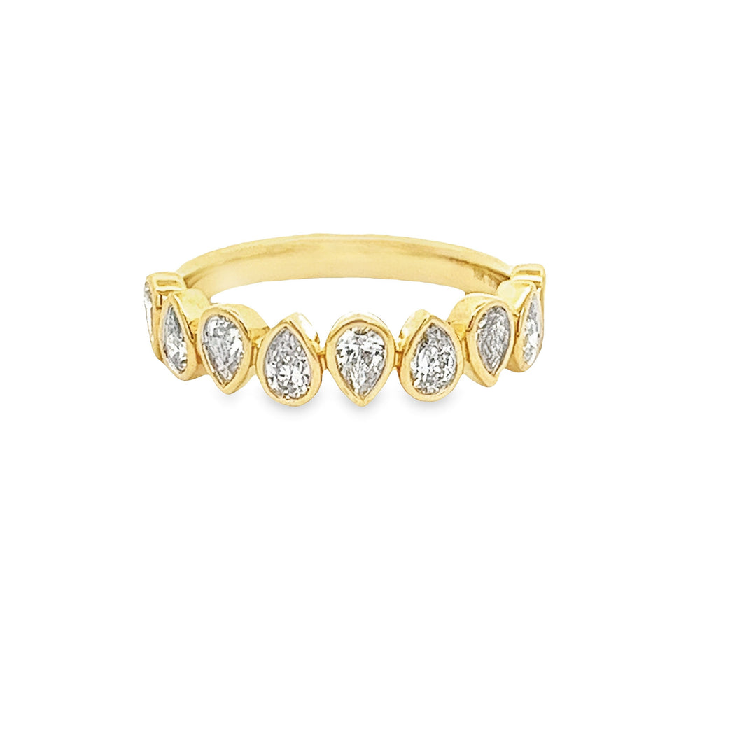 .79ct 14k Yellow Gold Diamond Band