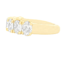 This gorgeous 18k yellow gold diamond band by Christopher Designs f...