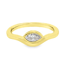.24ct 14k Yellow Gold Diamond Ring