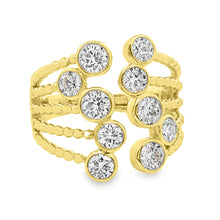 1.13ct 18k Yellow Gold Diamond Ring