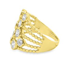 1.13ct 18k Yellow Gold Diamond Ring
