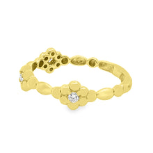 .10ct 14k Yellow Gold Diamond Ring