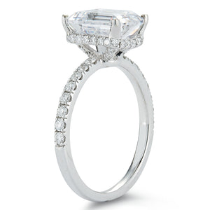 Signature Pave Diamond Engagement Ring