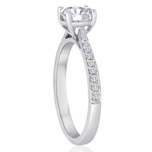 Signature Pave Diamond Engagement Ring