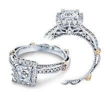 Verragio Halo Pave Diamond Engagement Ring