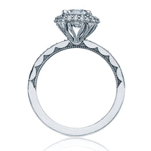 Tacori Double Row Halo Diamond Engagement Ring