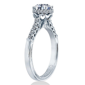 Verragio Pave Halo Diamond Engagement Ring