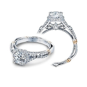 Verragio Halo Twist Engagement Ring