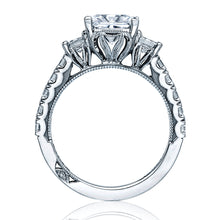 Three Stone Princess Cut Diamond Engagement Ring