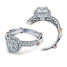 Verragio Halo Pave Diamond Engagement Ring